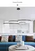 Imagem do Moderno led lustre círculo luzes para design de interiores