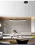 Moderno led lustre círculo luzes para design de interiores - comprar online