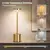 Clássico candeeiro de mesa usb recarregável luz da noite stepless escureciment - WA iluminação e decor