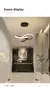 Nordic led teto pingente lâmpada sala de jantar corredor quarto sala estar pers