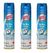 Kit 03 Brilha Inox Scotch-brite 400ml Limp. Profissional 3m