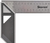 Esquadro Carpinteiro Inox Com Cabo Aluminio 300mm - Starrett - comprar online