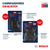 Imagem do Kit Bosch Parafusadeira Furadeira Gsb 120-li 12v Bateria 4ah