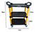 Carrinho Detailers Mecânico C/ 3 Bandejas/plateleiras Sigma - Tork Tools