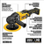 Lixadeira Politriz Automotiva 2 Bat 5ah Dcm849b Dewalt - Tork Tools