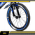 Bicicleta Infantil Pro Aventura Aro 16 2659 Azul Unitoys