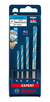 Jogo De Brocas Bosch Cyl-9 Multimaterial Ø4-5-6-8 Mm 4 Peças