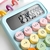Calculadora AK-J018 Aiker - AZUL PASTEL - comprar online