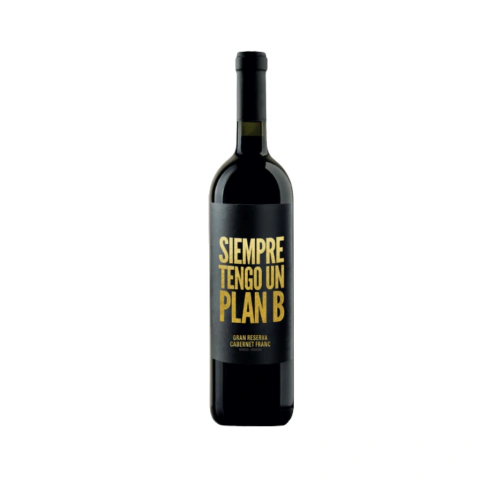 Vinho tinto Siempre Tengo un Plan B Gran Reserva Cabernet Franc