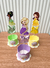 Centro de mesa princesas 10 unidades - comprar online