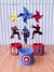 Centro de mesa vingadores 10 unidades