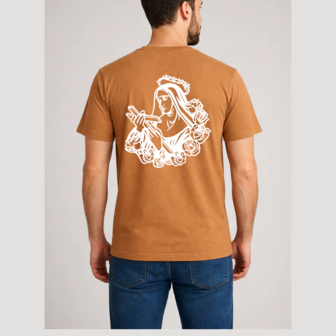 Camisa Santa Terezinha – Amor, Simplicidade e Fé