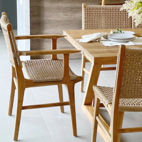 Silla Bandung - con y sin apoyabrazos - comprar online