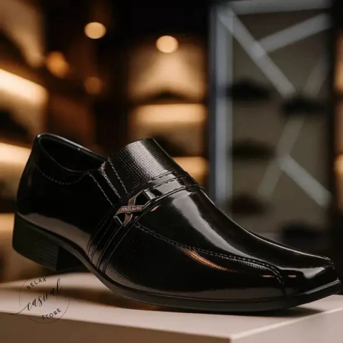 Sapato Social Masculino Confortável Estilo Italiano