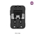 Adaptador Universal Tomada Para Viagem Padrão Internacional com Entrada Tipo-C - Tech tall