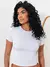 Camisete Slim Fit Manga Curta