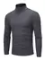 Camisa Segunda Pele Masculina Manga Longa Blusa Proteção Solar Fator 50 UV Gola Alta