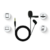 MICROFONE JBL LAPELA C/ FONE DE OUVIDO CSLM20 na internet