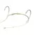 MICROFONE DYLAN HEADSET UNIDIRECIONAL BEGE DH88