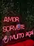 LOGO EM PLACA NEON LED - Lancheria/Sorveteria/Açaiteria - loja online
