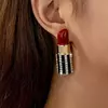 Brinco Batom com strass