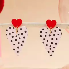 Brinco poá amor - comprar online
