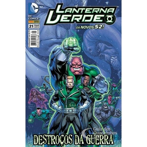 Lanterna Verde - Volume 21 - Destroços da Guerra - Autor: Panini (2014) [novo]