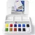 WINSOR AND NEWTON SET ACUARELA COTMAN C/PINCEL DE AGUA X 14P - comprar online