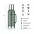 TERMO STANLEY CLASSIC 950ML C/MANIJA TAPON CEBADOR VERDE en internet