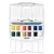 WINSOR AND NEWTON SET ACUARELA COTMAN POCKET PLUS X 12 - tienda online