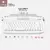 TECLADO IBI CRAFT VINTAGE BLUETOOTH BLANCO - comprar online