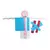 GUILLOTINA IBI ROTATIVA A4 PLAST MULTI 12 EN 1 ROSA - tienda online