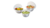 Conjunto 3 Peças German Bowls Inox com Tampa Plástica ( 44628 )