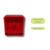 Cinzeiro Vermelho Silicone TókaHauú Porta Beck na internet