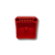 Cinzeiro Vermelho Silicone TókaHauú Porta Beck