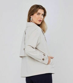 Casaqueto Trench Livia Gelo - Manare