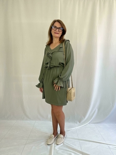 Vestido Violeta Verde - comprar online
