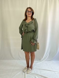 Vestido Violeta Verde - Manare