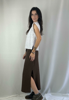 Blusa Luma Cinza Mescla - loja online