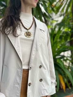 Casaqueto Lívia Trench Gelo - comprar online