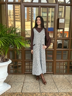 Vestido Mari - Marrom - comprar online