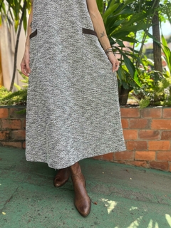 Vestido Mari - Marrom - loja online