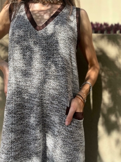Vestido Mari - Marrom na internet