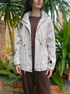 Parka Colete Celeste - Gelo