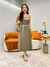 Vestido Midi Regata Ester Militar