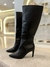 Bota Cano Alto Salto Fino Hanna Napa TS Preta