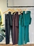 CALÇA WIDE LEG CÓS ELASTICO VERDE - loja online