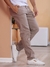 Shein Calça Sarja Bolso Embutido Bolso Faca Sport Fino Social Masculino com Lycra Alta Durabilidade e Conforto