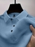 Manfinity Homme Camisa Polo Casual Masculina Sólida e Texturizada para o Verão, para Golfe - loja online