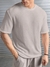 Camiseta Casual Básica Lisa Oversized Reta na internet